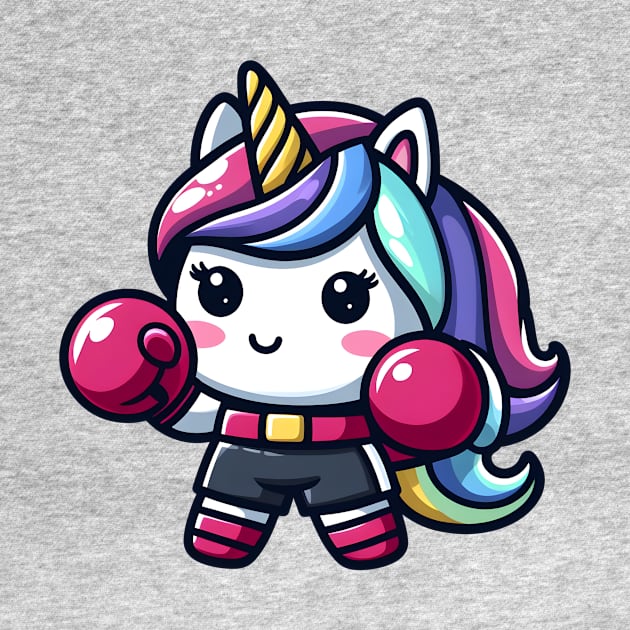 Boxing Unicorn Olympics 🥊🦄 - Knockout Cuteness! by Pink & Pretty